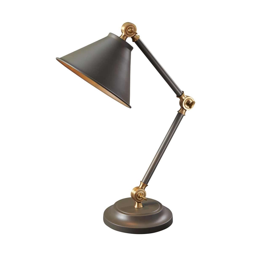 Elstead - Eπιτραπέζιο φωτιστικό PROVENCE ELEMENT 1xE27/60W/230V γκρι