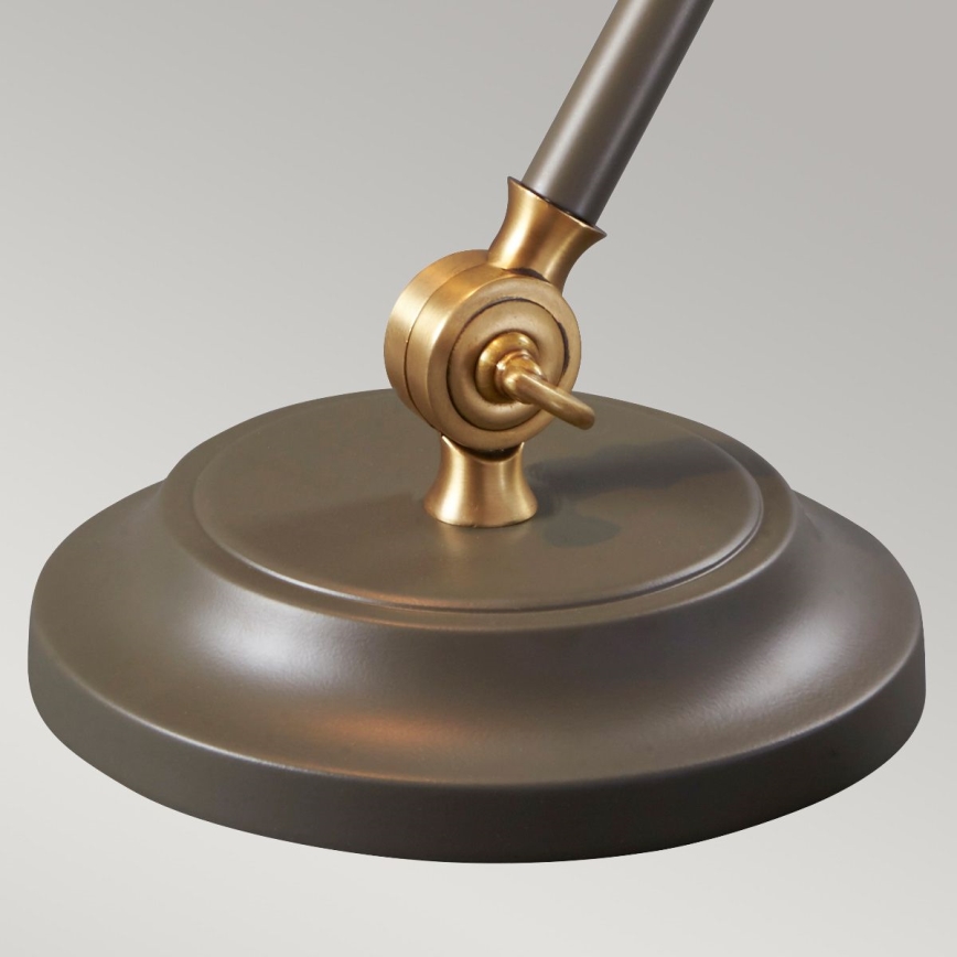 Elstead - Eπιτραπέζιο φωτιστικό PROVENCE ELEMENT 1xE27/60W/230V γκρι