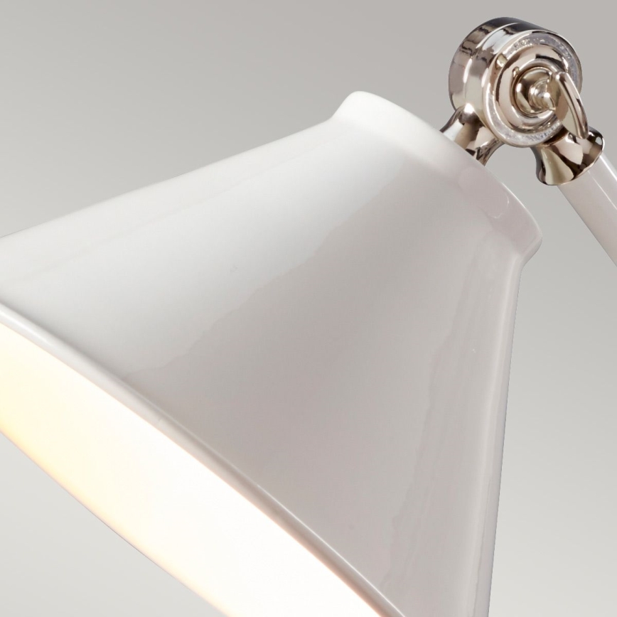 Elstead - Eπιτραπέζιο φωτιστικό PROVENCE ELEMENT 1xE27/60W/230V λευκό