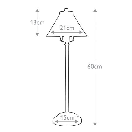 Elstead PV-SL-AB - Επιτραπέζια λάμπα LED  PROVENCE 1xE14/4W/230V