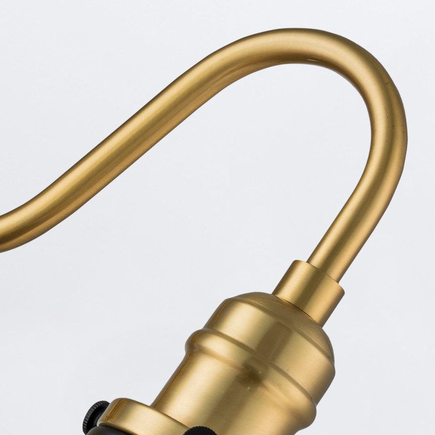 Elstead PV1-AB-MB - Φωτιστικό τοίχου PROVENCE 1xE27/60W/230V χρυσό/μαύρο