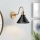 Elstead PV1-AB-MB - Φωτιστικό τοίχου PROVENCE 1xE27/60W/230V χρυσό/μαύρο
