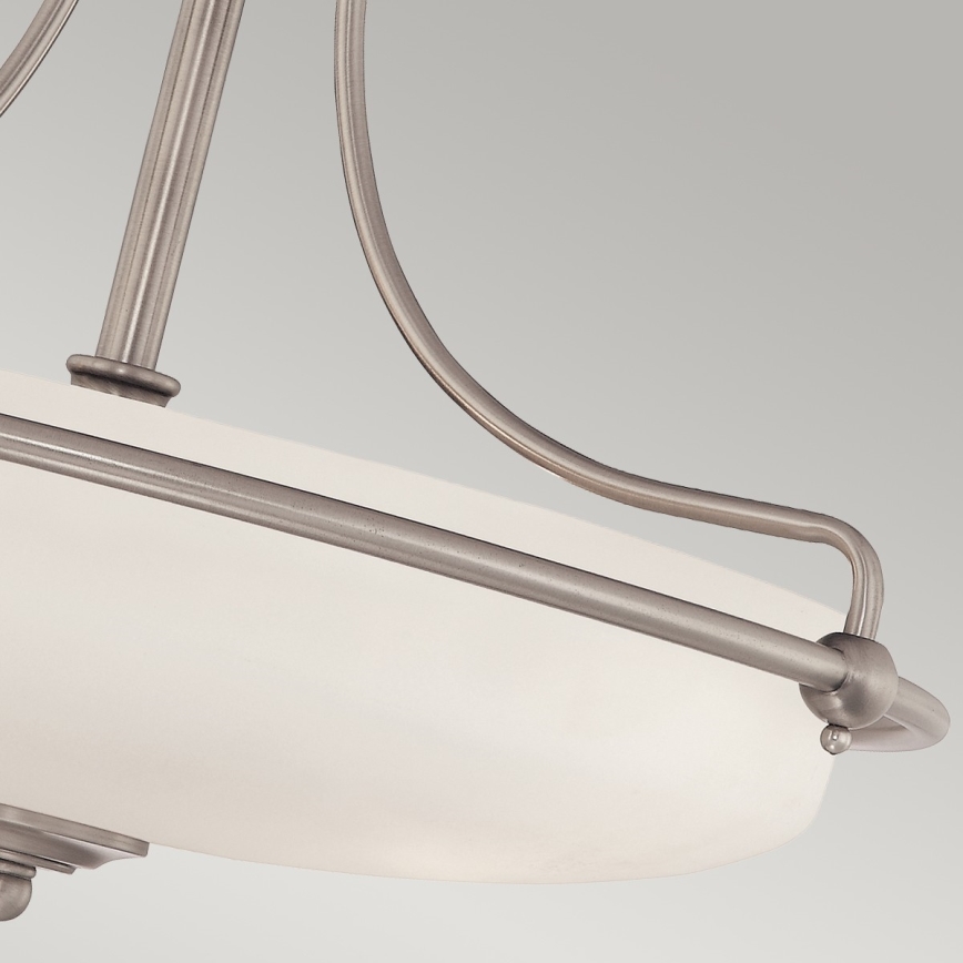 Elstead - Πλαφονιέρα οροφής GRIFFIN 4xE27/100W/230V ματ χρώμιο