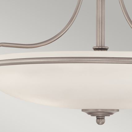 Elstead - Πλαφονιέρα οροφής GRIFFIN 4xE27/100W/230V ματ χρώμιο