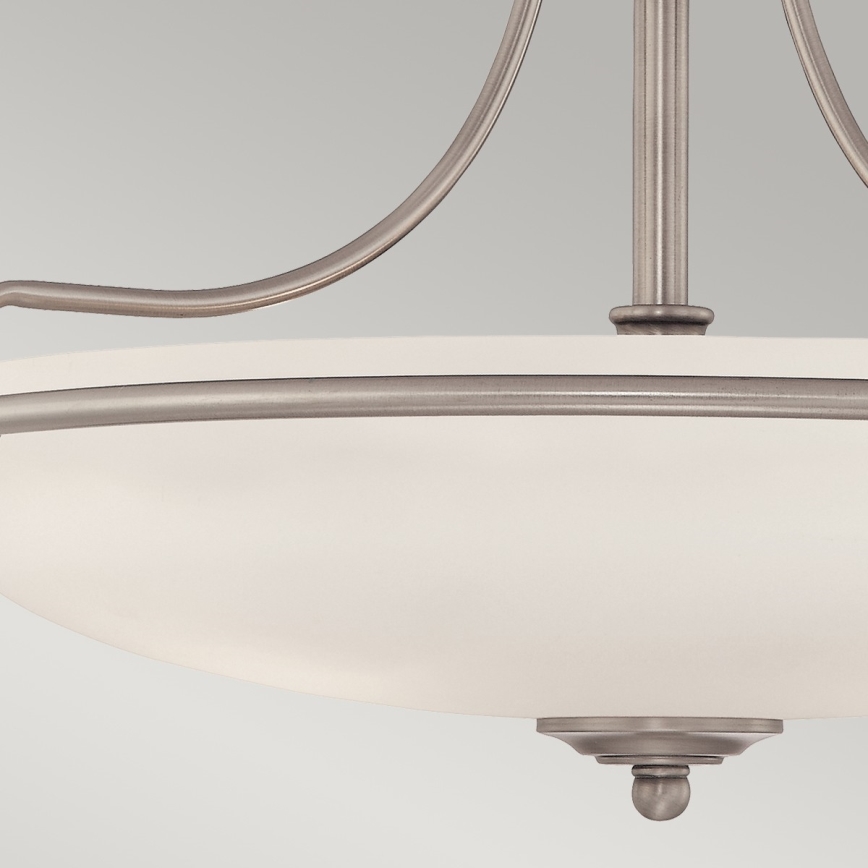 Elstead - Πλαφονιέρα οροφής GRIFFIN 4xE27/100W/230V ματ χρώμιο
