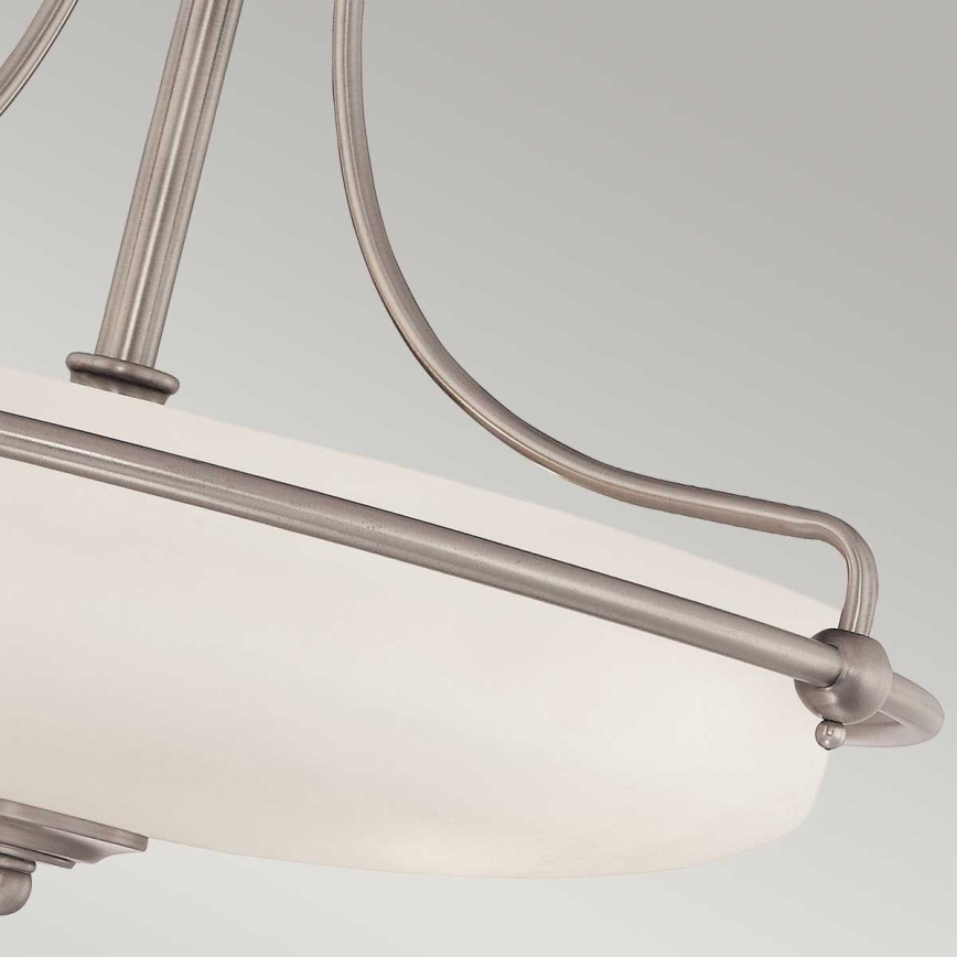 Elstead - Πλαφονιέρα οροφής GRIFFIN 3xE27/100W/230V ματ χρώμιο
