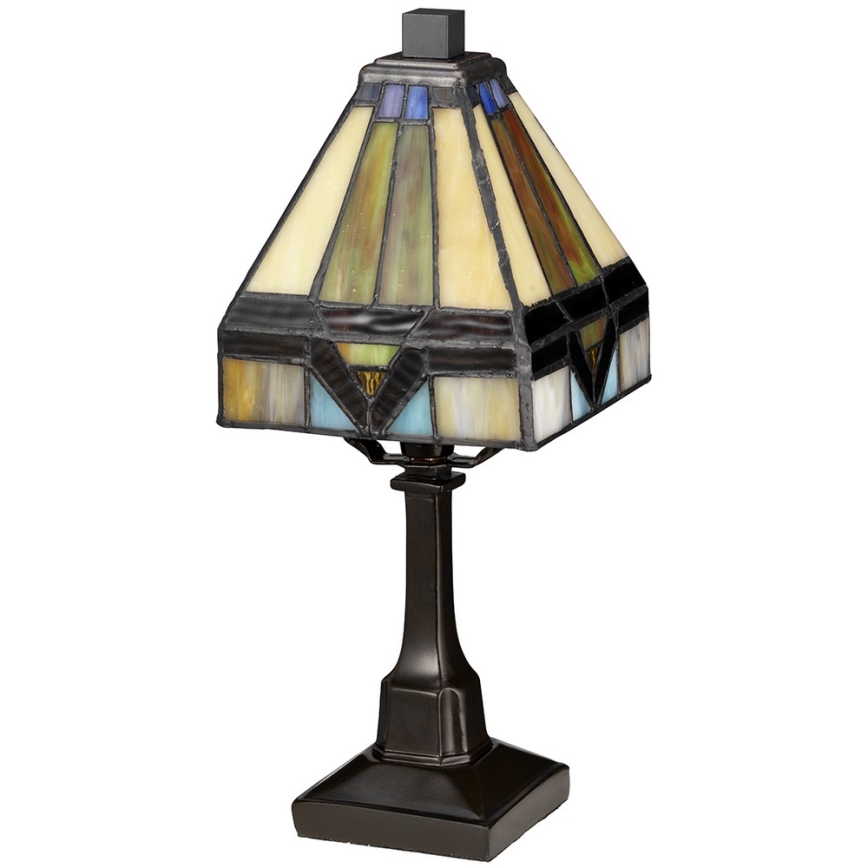 Elstead - Επιτραπέζιο φωτιστικό Tiffany HOLMES 1xE14/25W/230V