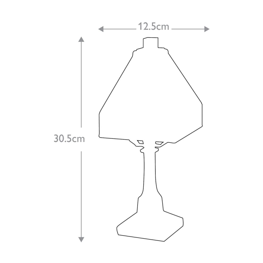 Elstead - Επιτραπέζιο φωτιστικό Tiffany HOLMES 1xE14/25W/230V