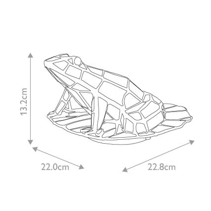 Elstead QZ-ΒΑΤΡΑΧΟΣ-TL - LED Διακοσμητικό φωτιστικό TIFFANY 1xG9/3W/12/230V βάτραχος