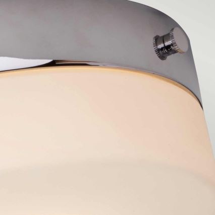 Elstead - LED φωτιστικό οροφής μπάνιου TAMAR 1xGX53/5,7W/230V IP44 γυαλισμένο χρώμιο