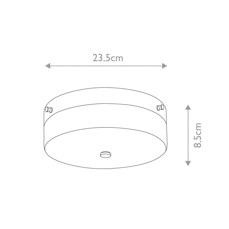 Elstead - Φωτιστικό οροφής μπάνιου LED TAMAR 1xGX53/5,7W/230V IP44