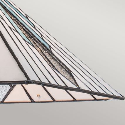 Elstead - Κρεμαστό φωτιστικό Tiffany ALDERLEY με αλυσίδα 1xE27/60W/230V