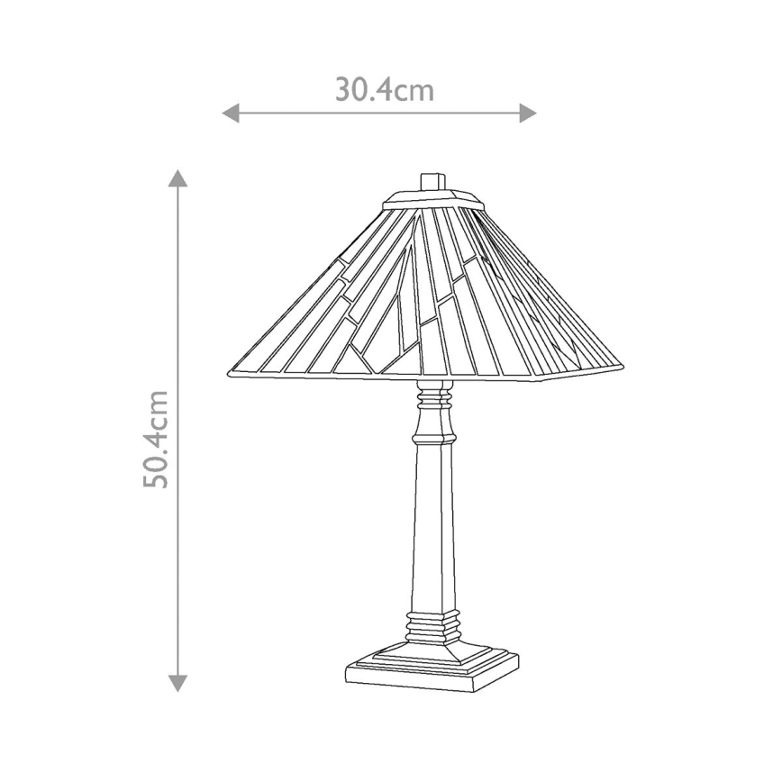 Elstead - Eπιτραπέζιο φωτιστικό ALDERLEY 1xE27/60W/230V