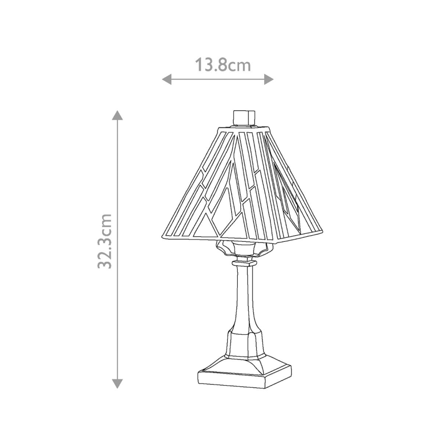 Elstead - Eπιτραπέζιο φωτιστικό ALDERLEY 1xE14/40W/230V 32,3 cm