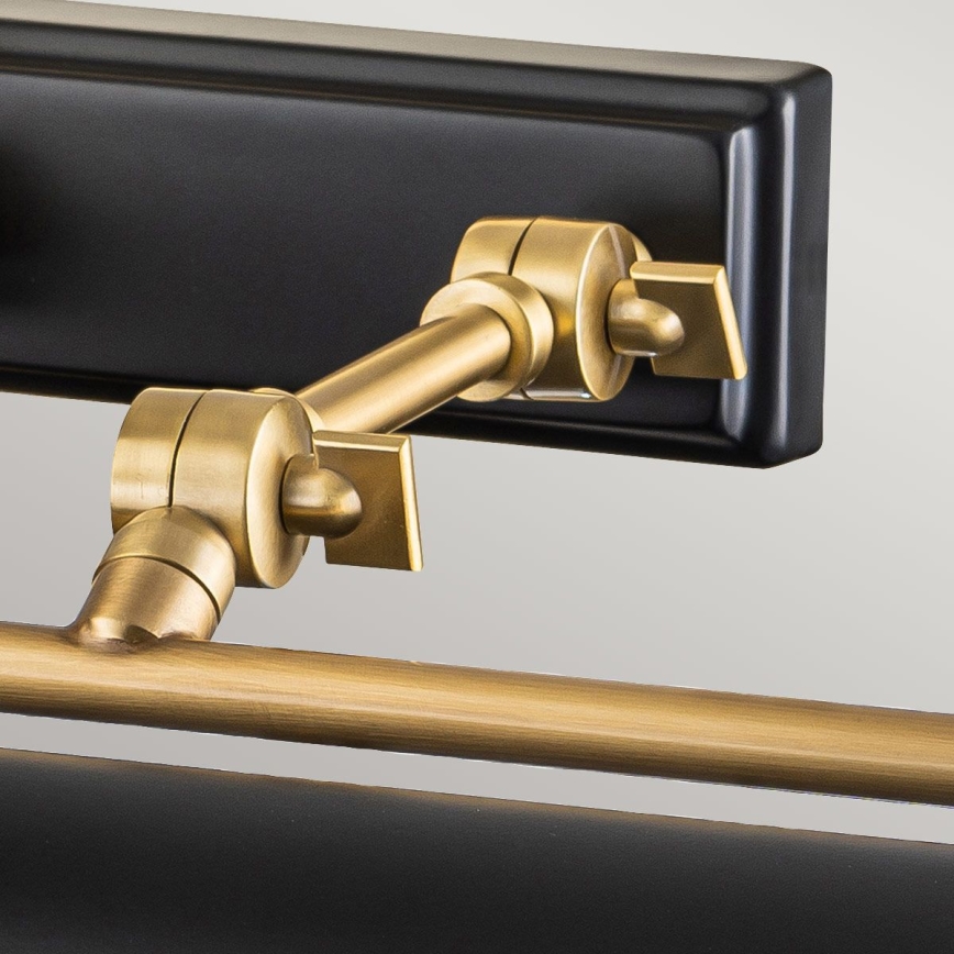 Elstead - Φωτιστικό για πίνακες WINCHFIELD 4xE14/40W/230V μαύρο