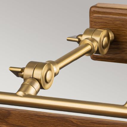 Elstead - Φωτιστικό πίνακα WINCHFIELD 4xE14/40W/230V δρυς