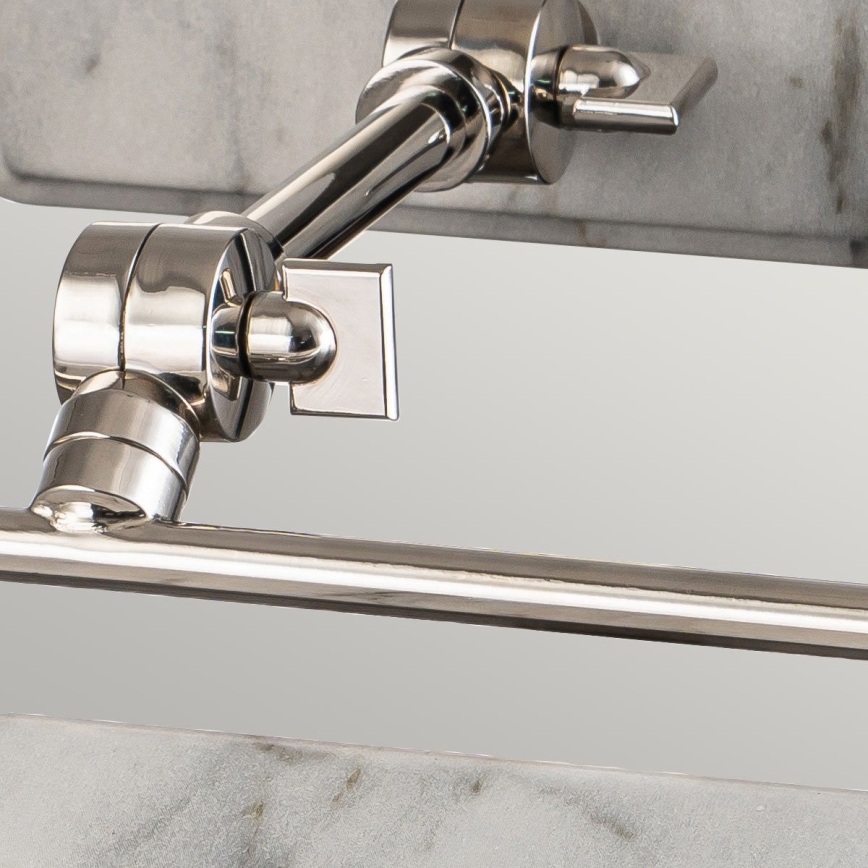 Elstead -Φωτιστικό πίνακα WINCHFIELD 2xE14/40W/230V μάρμαρο