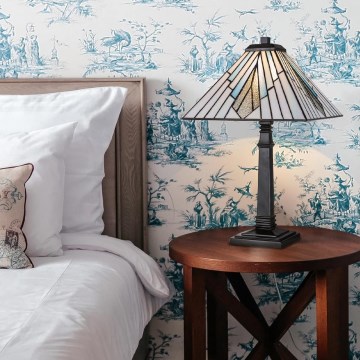 Elstead - Επιτραπέζιο φωτιστικό Tiffany ALDERLEY 1xE27/60W/230V