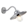 Elstead - Εξωτερικό επιτοίχιο φωτιστικό KLAMPENBORG 1xE27/60W/230V IP44, ματ χρώμιο