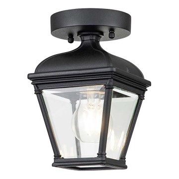 Elstead - Εξωτερικό φωτιστικό οροφής BAYVIEW 1xE27/60W/230V IP44 μαύρο