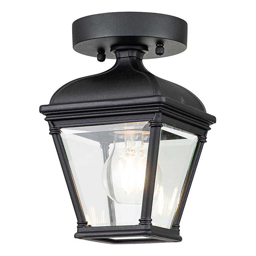 Elstead - Εξωτερικό φωτιστικό οροφής BAYVIEW 1xE27/60W/230V IP44 μαύρο