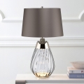 Elstead - Επιτραπέζιο φωτιστικό LED LENA 1xE27/60W/230V + 1xGU10/7W 60,5 cm γκρι