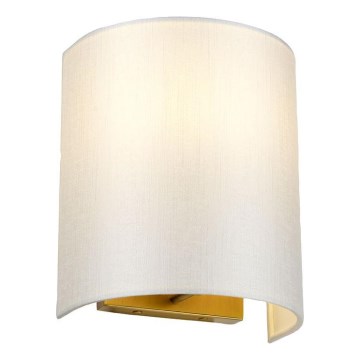 Elstead - Επιτοίχιο φωτιστικό COOPER 1xE27/60W/230V χρυσό