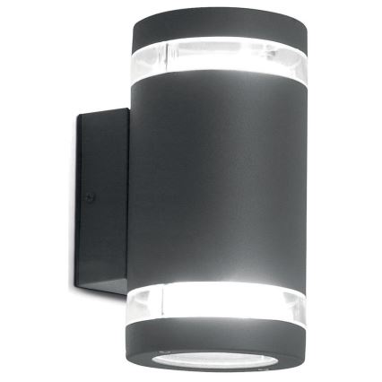 Elstead - Επιτοίχιο φωτιστικό εξωτερικού χώρου LED MAGNUS 2xGX53/9W/230V IP44