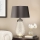 Elstead - Επιτραπέζιο φωτιστικό LED LENA 1xE27/40W/230V + 1xGU10/7W 74 cm γκρι