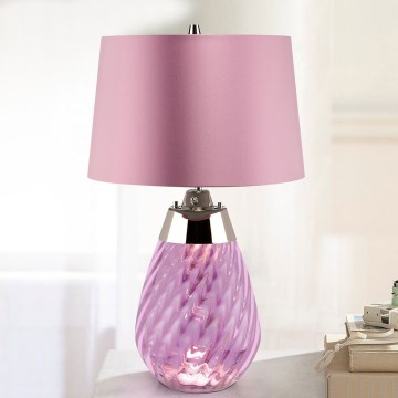 Elstead - Επιτραπέζιο φωτιστικό LED LENA 1xE27/60W/230V + 1xGU10/7W 60,5 cm ροζ