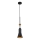 Elstead - Κρεμαστό φωτιστικό οροφής ETOILE 1xE27/60W/230V διάμετρος 13,3 cm μαύρο