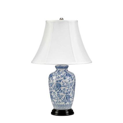 Elstead - Eπιτραπέζιο φωτιστικό ΜΠΛΕ GINGER JAR 1xE27/60W/230V