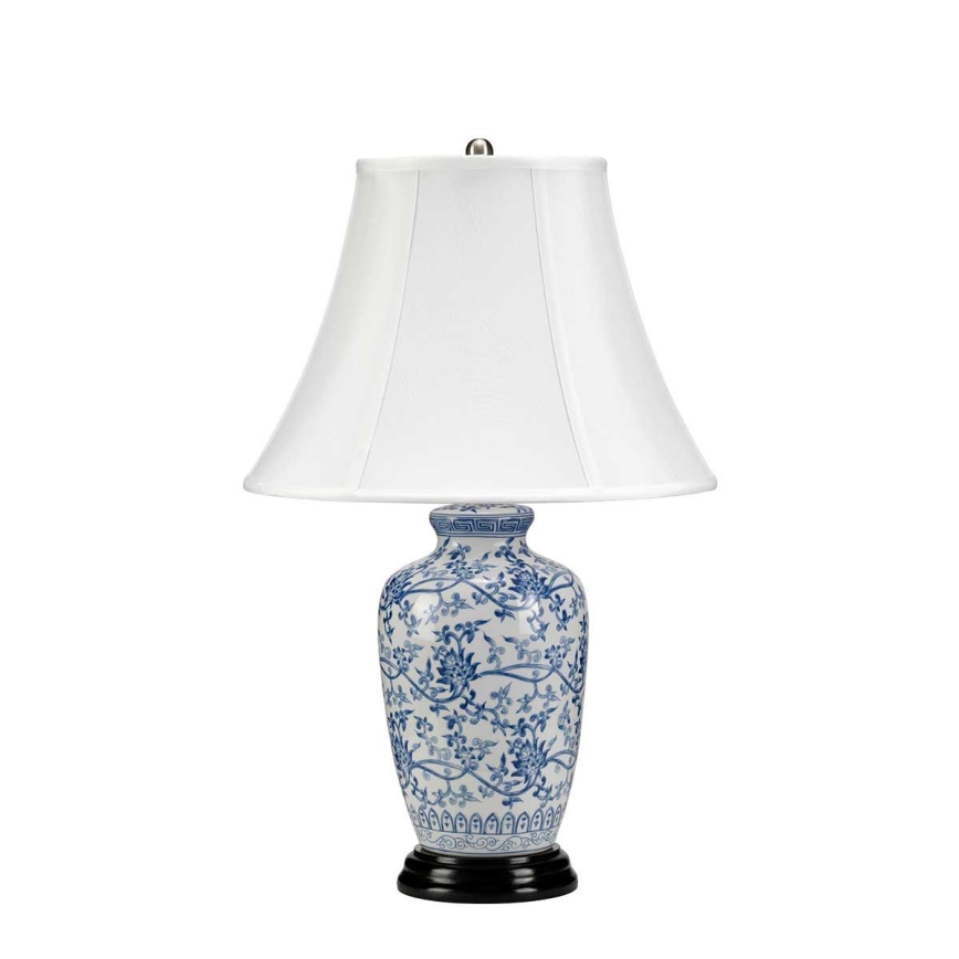 Elstead - Eπιτραπέζιο φωτιστικό ΜΠΛΕ GINGER JAR 1xE27/60W/230V