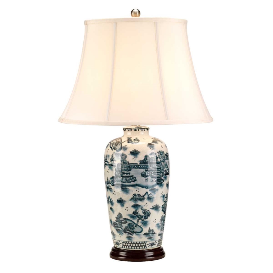Elstead - Eπιτραπέζιο φωτιστικό ΜΠΛΕ TRADITIONAL 1xE27/60W/230V