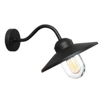Elstead - Φωτιστικό εξωτερικού χώρου KLAMPENBORG 1xE27/60W/230V IP44 μαύρο