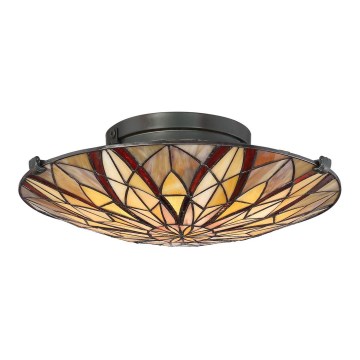 Elstead - Φωτιστικό οροφής Tiffany VICTORY 2xE27/60W/230V