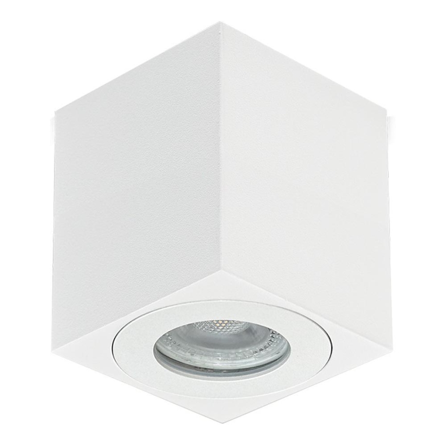 Emithor 48622 - Φωτιστικό σποτ μπάνιου ALUX 1xGU10/35W/230V IP44 γωνιακός λευκό