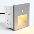 Emithor 70416 - LED φωτιστικό σκάλας με αισθητήρα SUNNY LED/1W/230V 4000K γκρι