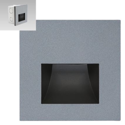Emithor 70417 - LED φωτιστικό σκάλας SUNNY LED/1W/230V 4000K γκρι