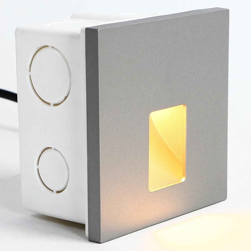 Emithor 70423 - LED φωτιστικό σκάλας VIX LED/1W/230V 4000K γκρι