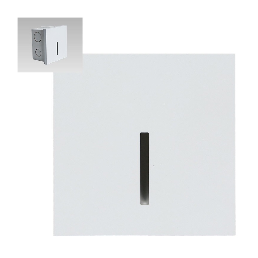 Emithor 70427 - LED φωτιστικό σκάλας LINE LED/1W/230V 4000K λευκό