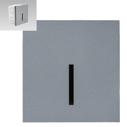 Emithor 70429 - LED φωτιστικό σκάλας LINE LED/1W/230V 4000K γκρι