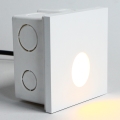 Emithor 70433 - LED φωτιστικό σκάλας OLIVE LED/1W/230V 4000K λευκό