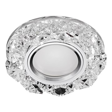 Emithor 71094 - LED φωτιστικό οροφής CRYSTAL FIX 1xGU10/50W + LED/3W STRIPE