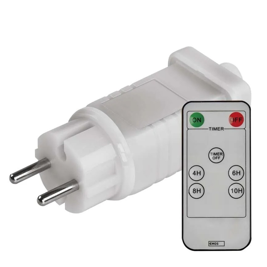 Μετασχηματιστής για Χριστουγεννιάτικα λαμπάκια 230V IP44 + τηλεχειριστήριο