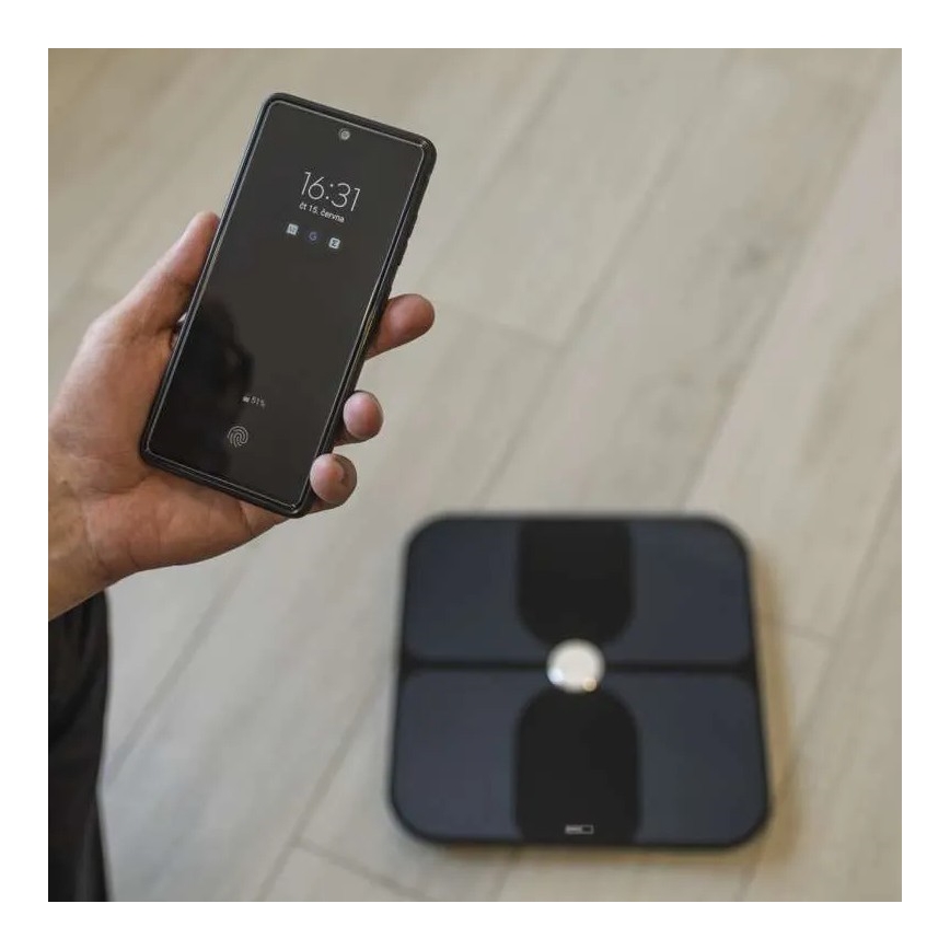 Έξυπνη ζυγαριά GoSmart 3xAAA Tuya