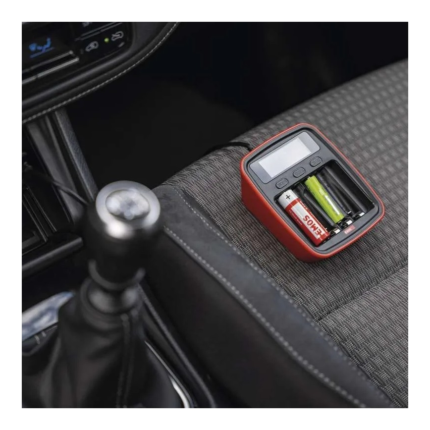 Φορτιστής μπαταρίας με οθόνη LCD 4xAA/AAA 5V