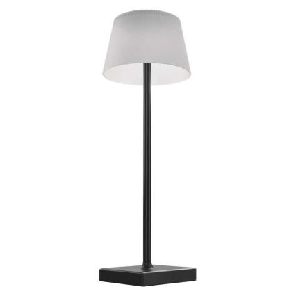 LED Ρυθμιζόμενος επαναφορτιζόμενος φωτισμός KATIE LED/4W/10V 1800mAh IP44 CRI 90 μαύρο