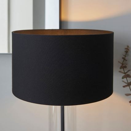 Endon 100440 - Ρυθμιζόμενη επιτραπέζια λάμπα LESSINA 1xE27/10W/230V μαύρη