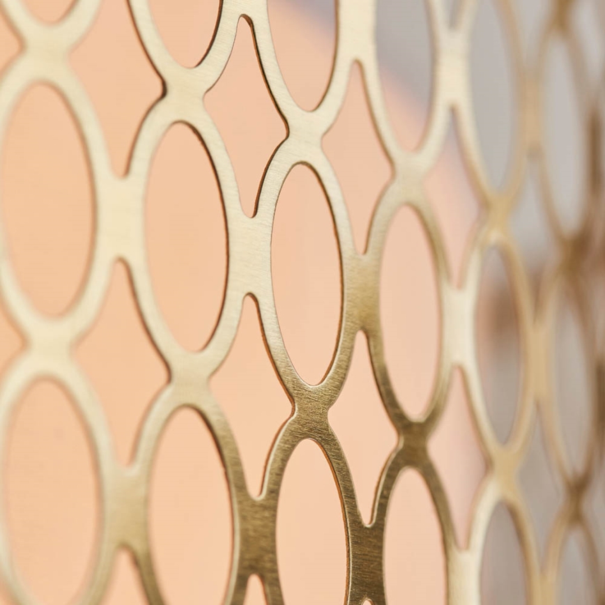 Endon 101568 - Πλαφονιέρα οροφής CORDERO 3xE27/10W/230V χρυσό